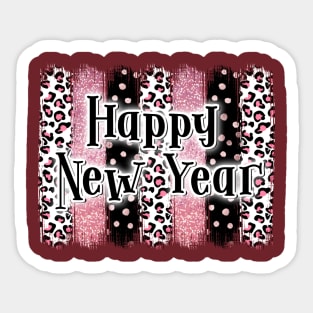 Happy New Year Sticker